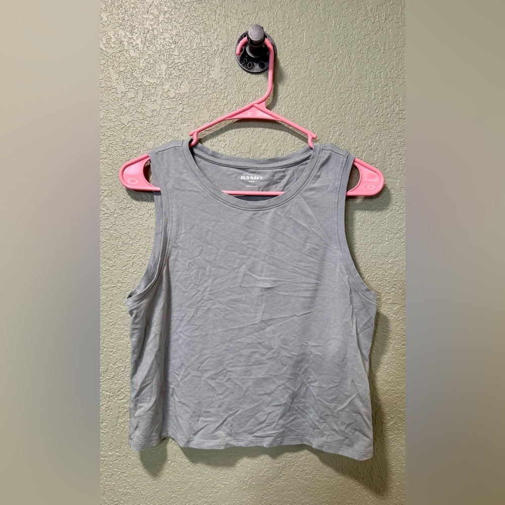 Old Navy Light Gray Women's Tank Top
